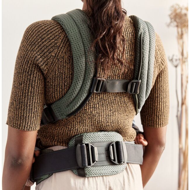 Baby Carrier Harmony, 3D Mesh, Dark Green - Carriers - 2