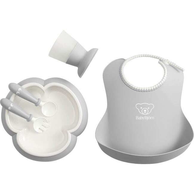Baby Dinner Set, Gray