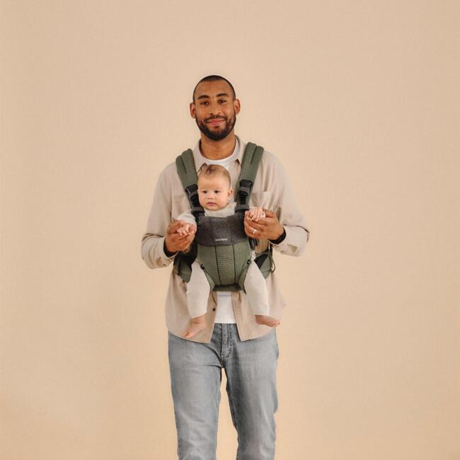 Baby Carrier Harmony, 3D Mesh, Dark Green - Carriers - 3