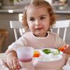 Baby Dinner Set, Powder Pink - Bibs - 3
