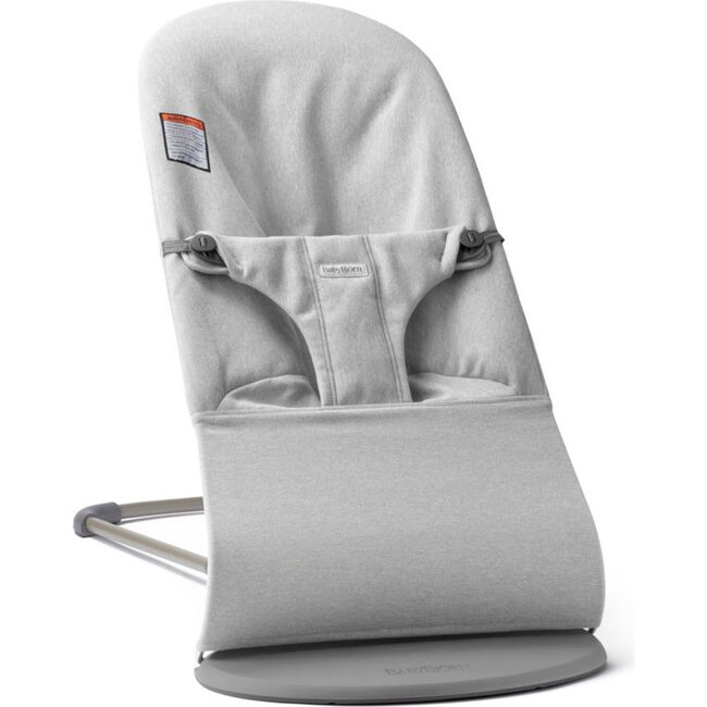 Baby Bouncer Bliss, Woven, Light Gray Melange