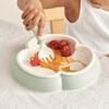Baby Dinner Set, Powder Green - Bibs - 2