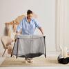 Travel Crib Light Silver & Fitted Sheet Bundle Pack - Travel Cribs - 4
