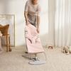 Baby Bouncer Bliss, Woven, Light Pink Melange - Bouncers - 3