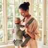 Baby Carrier Mini, Woven, Dark Green - Carriers - 3