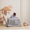 Travel Crib Light Silver & Fitted Sheet Bundle Pack - Travel Cribs - 5