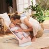 Baby Bouncer Bliss, Woven, Light Pink Melange - Bouncers - 4
