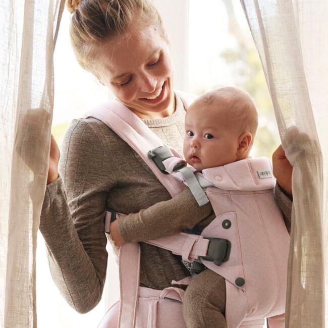 Baby Carrier Harmony, Woven, Light Pink - Carriers - 4