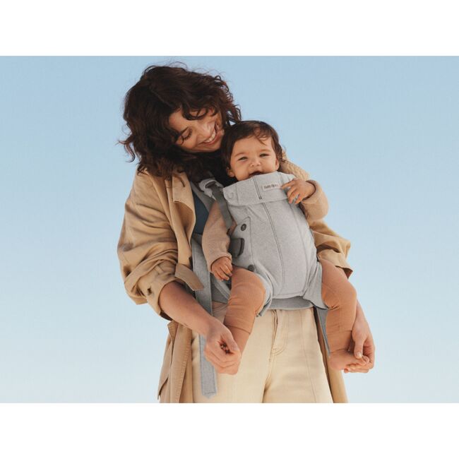 Baby Carrier Harmony, Woven, Light Grey - Carriers - 4