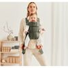 Baby Carrier Mini, Woven, Dark Green - Carriers - 5