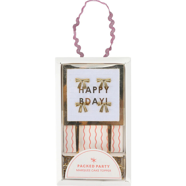 Lovely Little Letterboard Customizeable Cake Topper