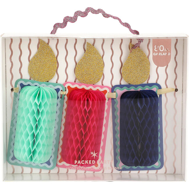 Make A Wish Honeycomb Candle Banner