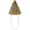 Golden Girl Mini Gold Fringe Party Hats Set - Party Accessories - 3
