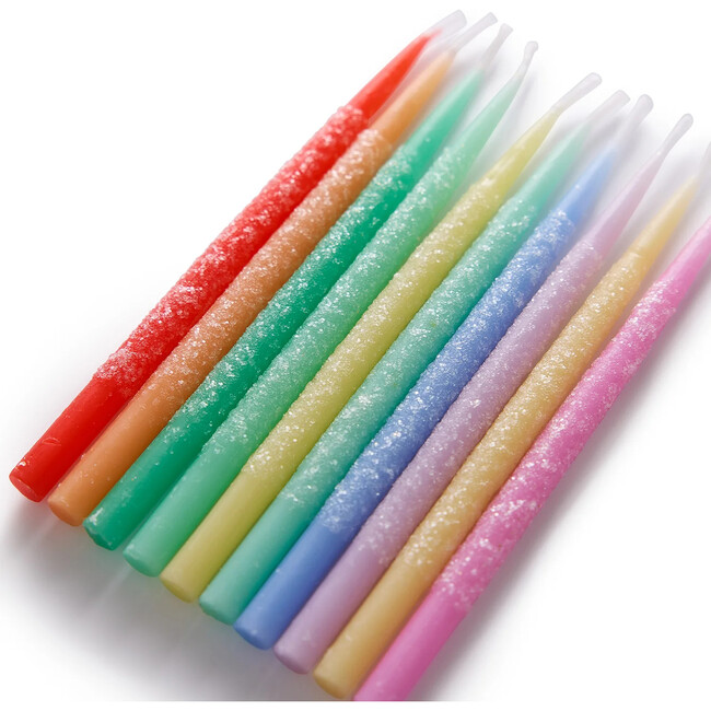 Glitter Wishes Rainbow Birthday Candle Set - Party Accessories - 2