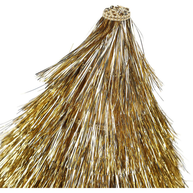 Golden Girl Mini Gold Fringe Party Hats Set - Party Accessories - 4