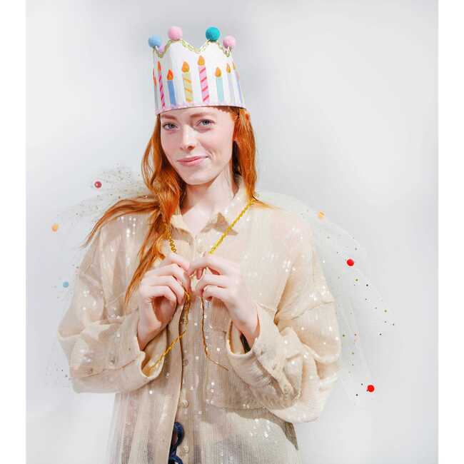 Frosted In Fun Celebrations Cape - Party Accessories - 2