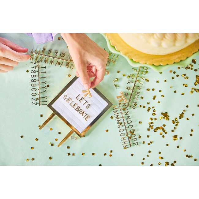 Lovely Little Letterboard Customizeable Cake Topper - Party Accessories - 2