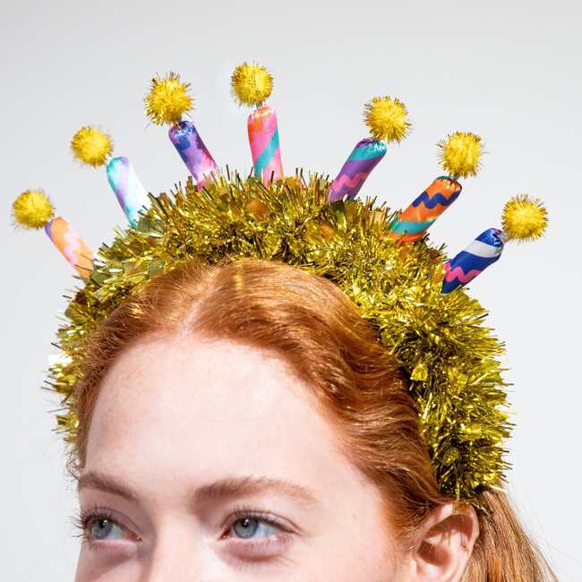 Birthday Wishes Birthday Candle Novelty Headband - Party Accessories - 3