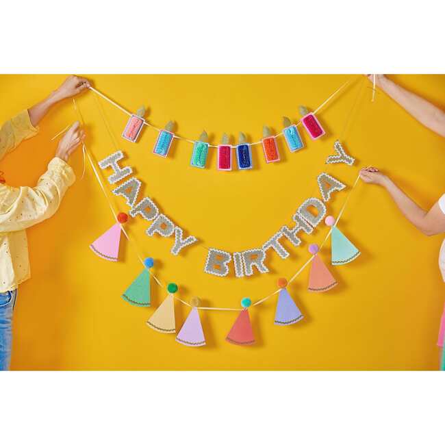 Put On Your Party Hat Reusable Party Garland - Party Accessories - 4