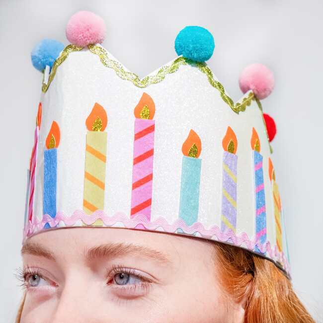 Birthday Wishes Reusable Birthday Crown - Party Accessories - 6