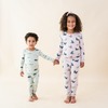 Long Sleeve Toddler Pajama in Blush Butterfly - Pajamas - 4