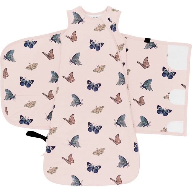 Sleep Bag Swaddler in Blush Butterfly - Swaddles - 4