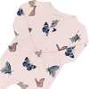 Zippered Romper in Blush Butterfly - Rompers - 5