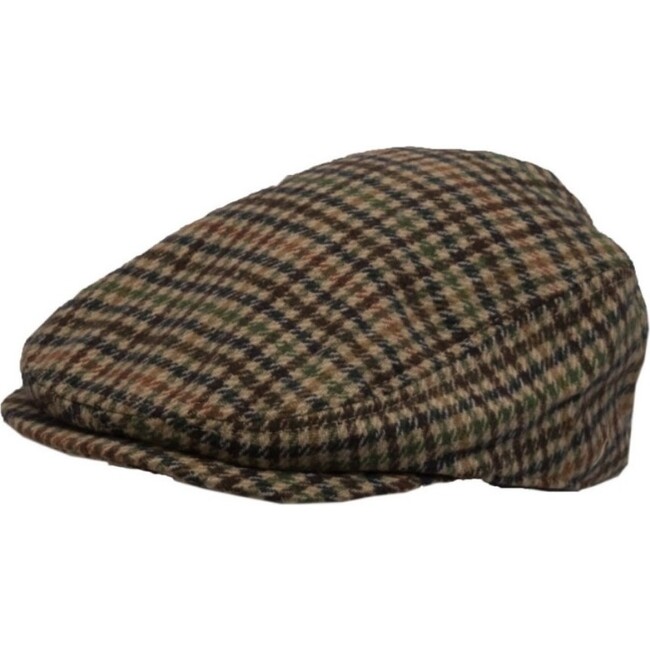 Holmes Flat Cap, Brown - Hats - 3