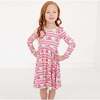 Bamboo Twirl Dress, Pomegranate Soiree - Nightgowns - 4
