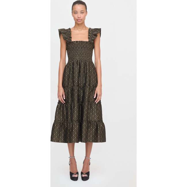 The Ellie Nap Dress, Metallic Brocade