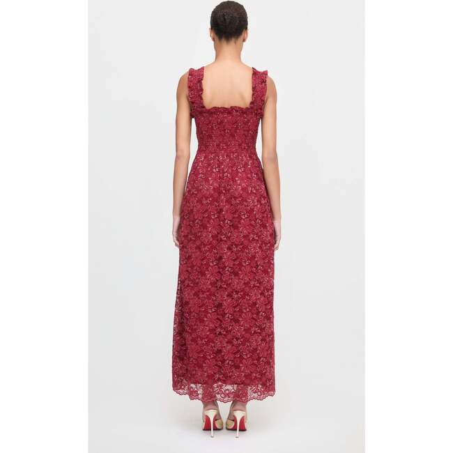 The Rosetta Nap Dress, Claret - Dresses - 2