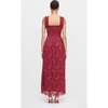 The Rosetta Nap Dress, Claret - Dresses - 2