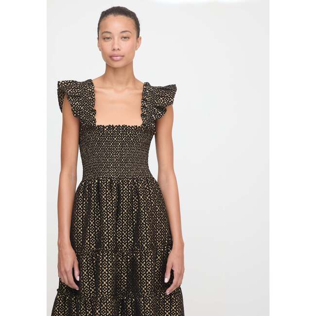 The Ellie Nap Dress, Metallic Brocade - Dresses - 2