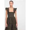 The Ellie Nap Dress, Metallic Brocade - Dresses - 2