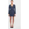 The Lana Dress, Navy Sequin - Dresses - 3