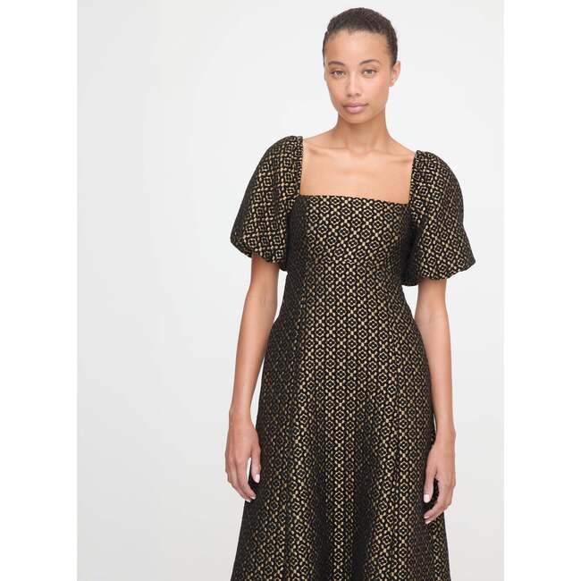 The Matilda Dress, Metallic Brocade - Dresses - 2