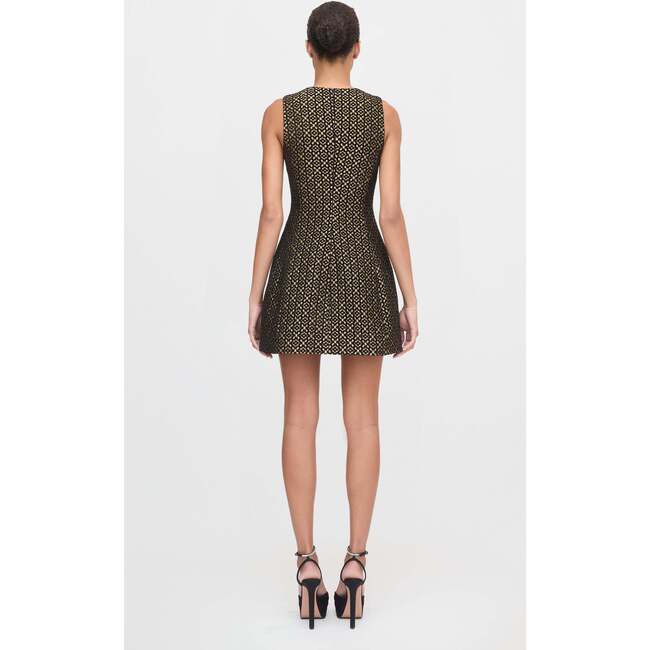 The Blythe Dress, Metallic Brocade - Dresses - 5