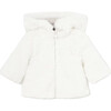 Newborn Girl Reversible jacket, Beige - Jackets - 2