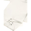 Newborn Boy Turtleneck Bodysuit, White - Onesies - 2