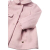 Baby Wool Coat Petal, Pink - Coats - 2