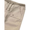 Baby Twill Joggers, Beige - Pants - 3