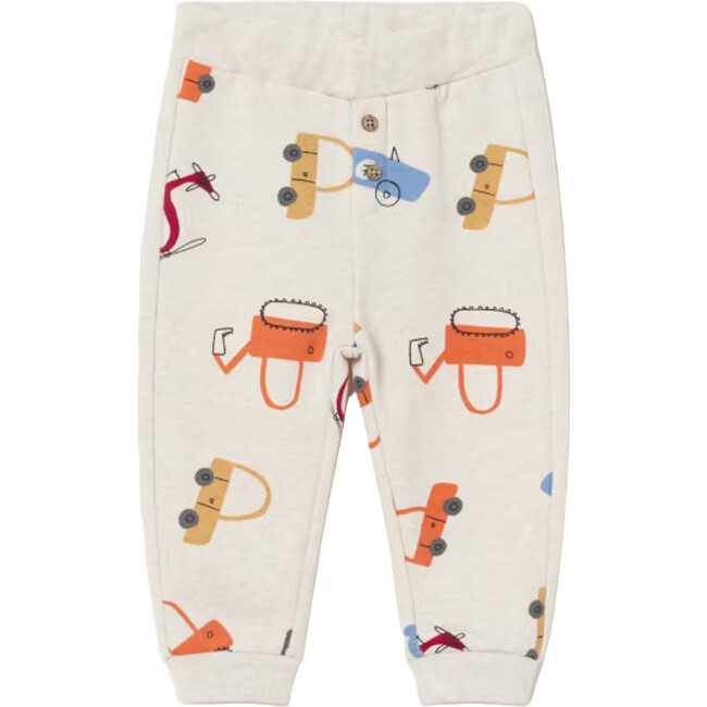 Baby Print Joggers, Beige