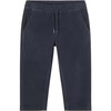 Baby Lined Trousers, Grey - Pants - 1 - thumbnail