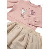 Baby Jumper and Tutu Leggings Set, Pink - Mixed Apparel Set - 2