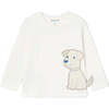 Baby Interactive Puppy T-Shirt, White - T-Shirts - 1 - thumbnail