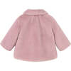 Baby Faux Fur Coat, Pink - Faux Fur Coats - 2 - thumbnail