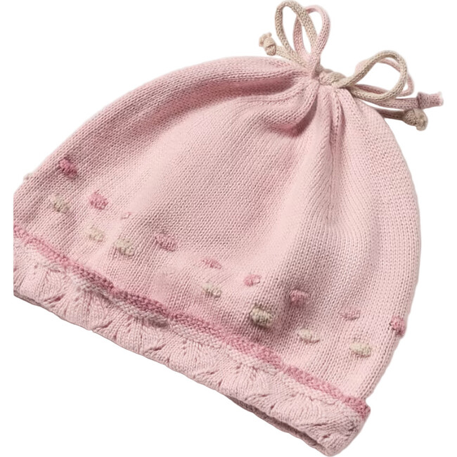 Newborn 3 Piece Knit Set, Pink - Mixed Apparel Set - 3