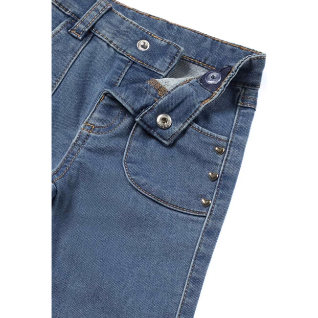 Long Flared Jeans Baby, Blue Denim - Jeans - 2