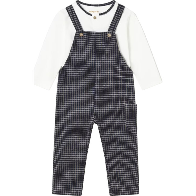 Baby Dungarees and T-Shirt, Navy