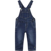 Baby Denim Overalls, Blue Denim - Overalls - 1 - thumbnail